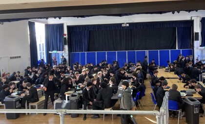 The canteen build is underway!